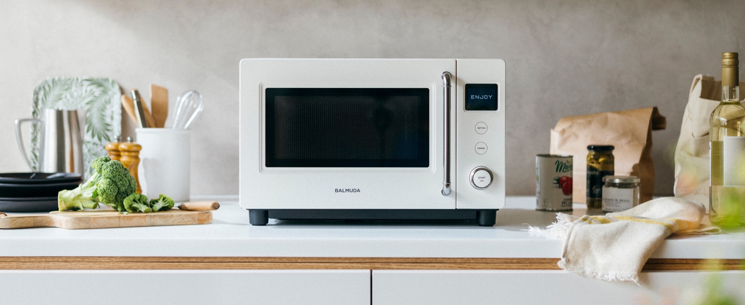 BALMUDA The Range white 2018年 BALMUDA The Range Oven Range White K09A-WH 100V – WAFUU JAPAN